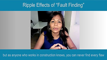 Ripple Effects of Fault Finding